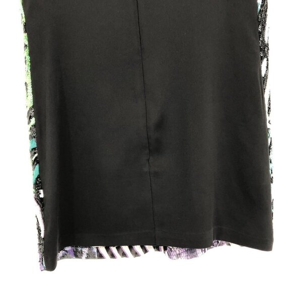 Marciano Animalesque Glow Sequin Cutout Halter Neck V-neck Mini Dress size  XS - Picture 12 of 16